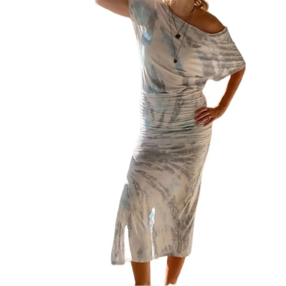 Victoria Secret  tie dyed maxi dress in size small